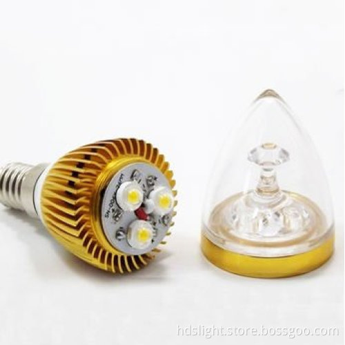 3w good price led light candle e14 dimmable